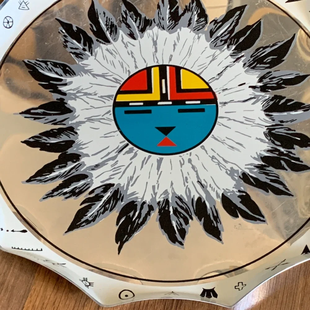 Fred Harvey Kachina Plater